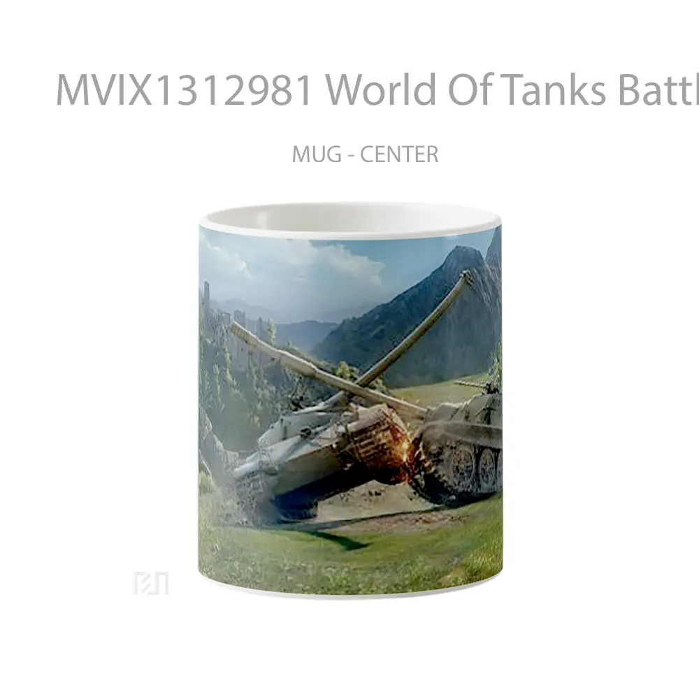 Mug World Of Tanks Battle Gelas Keramik Unik