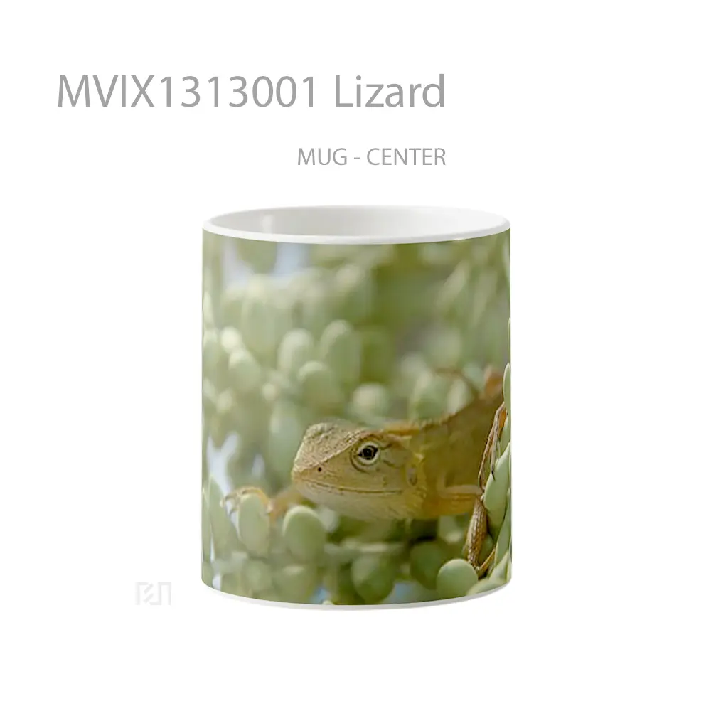 Mug Lizard Gelas Keramik Unik