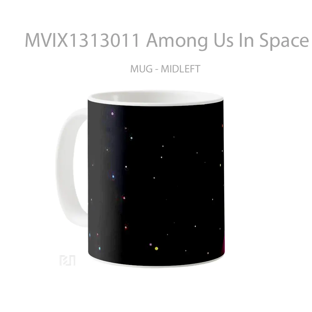 Mug Among Us In Space Gelas Astronomi - All-side / Desain