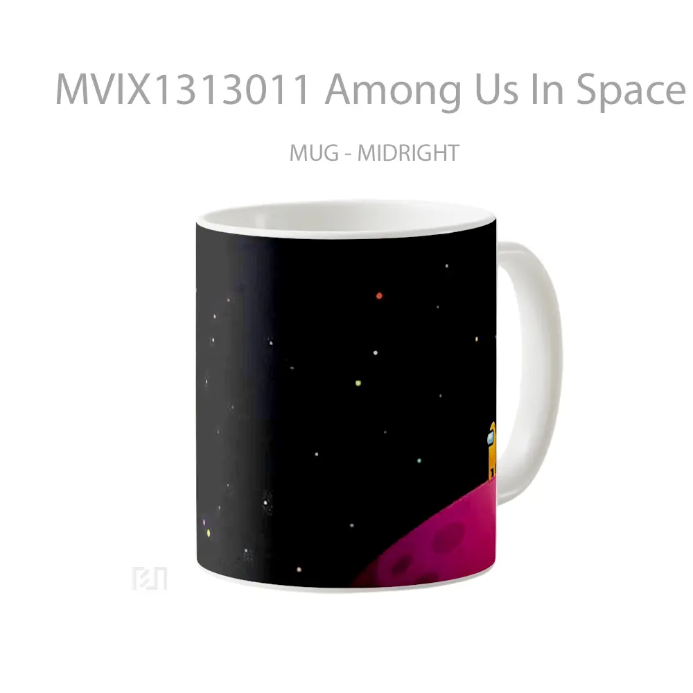 Mug Among Us In Space Gelas Astronomi - All-side / Desain