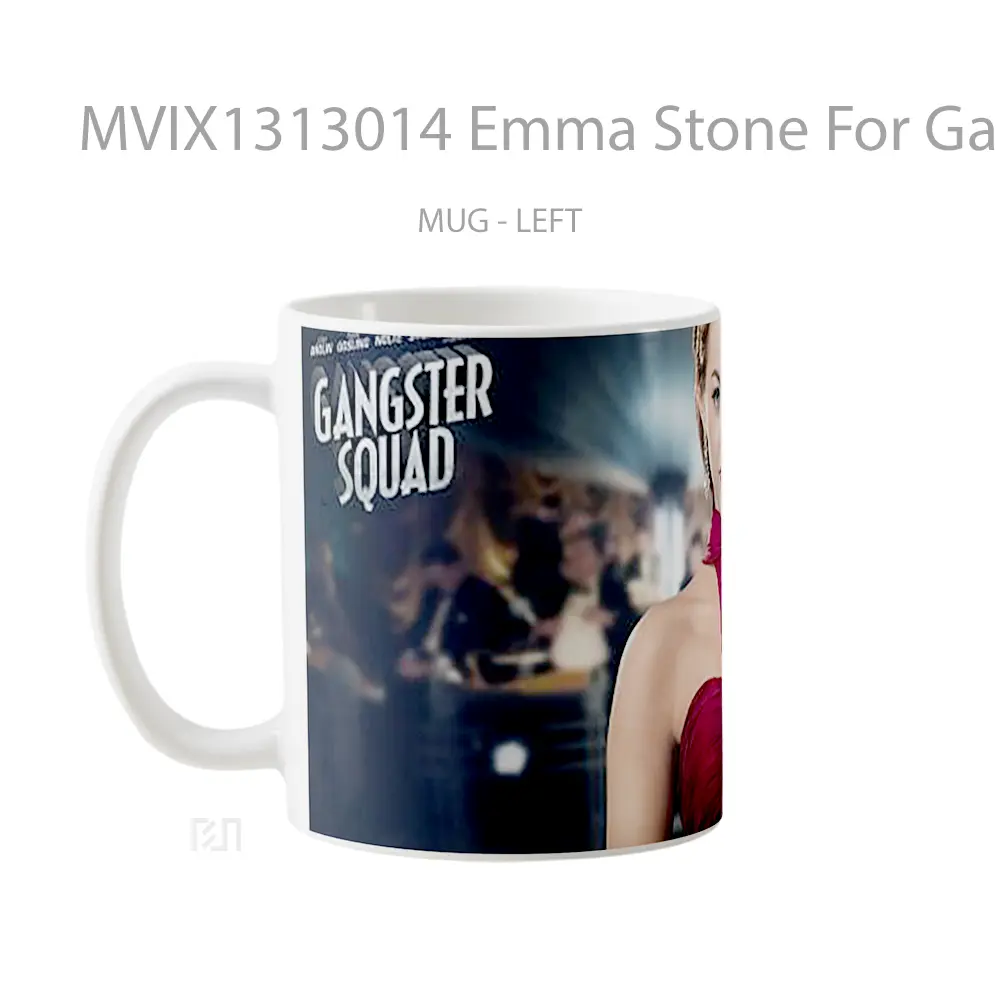 Mug Emma Stone For Gangster Squad Gelas Selebriti - All-side / Desain