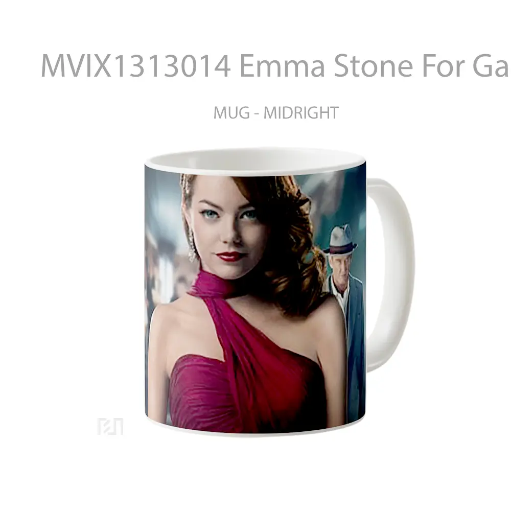 Mug Emma Stone For Gangster Squad Gelas Selebriti - All-side / Desain