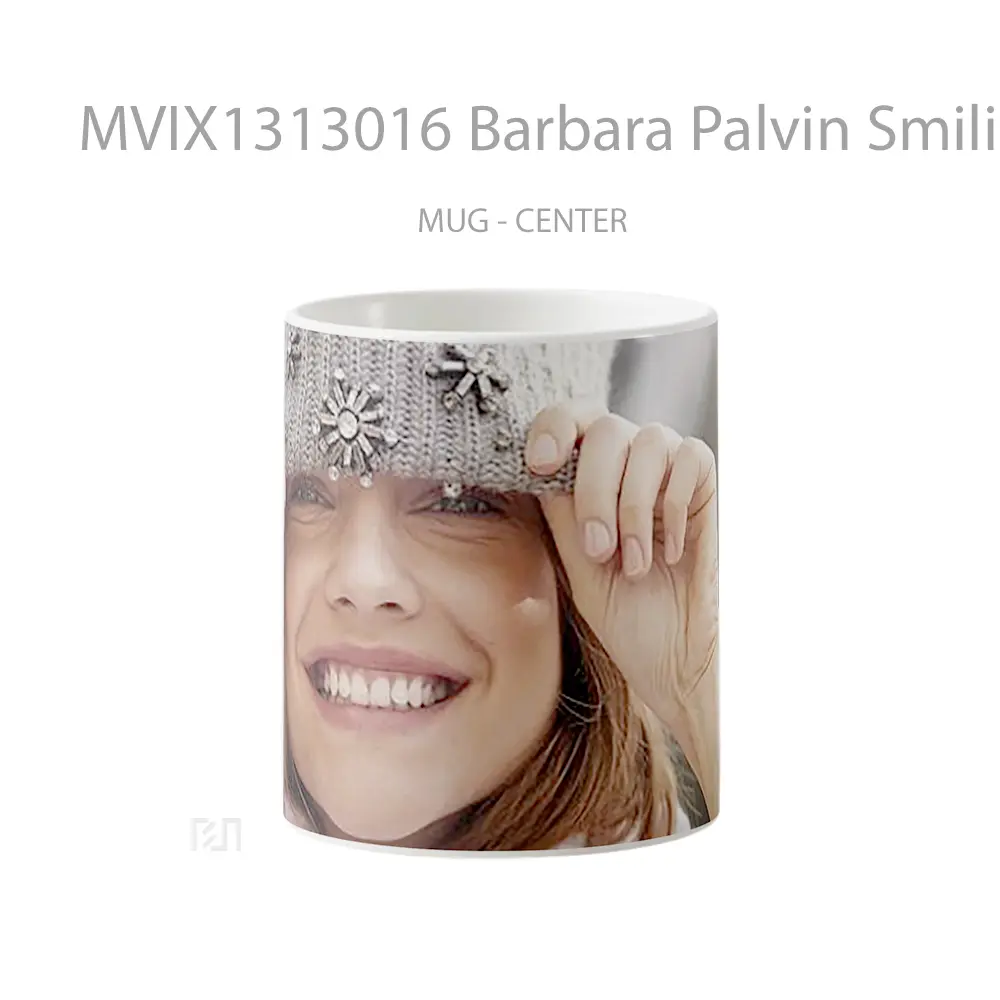 Mug Barbara Palvin Smiling Gelas Keramik Unik