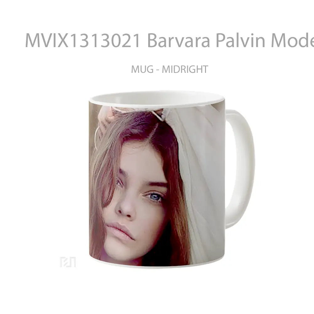 Mug Barvara Palvin Modelo Gelas Keramik Unik - All-side / Desain