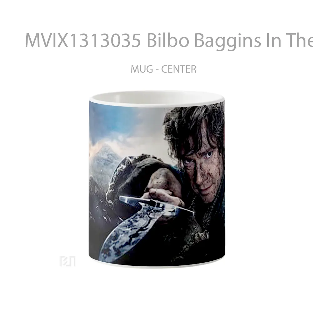 Mug Bilbo Baggins In The Hobbit 3 Gelas Film