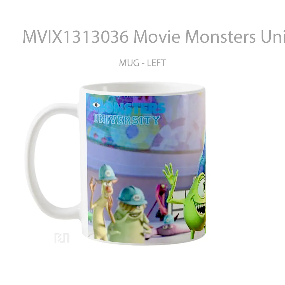 Mug Movie Monsters University Gelas Keramik Unik - All-side / Desain