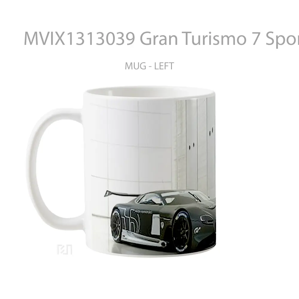 Mug Gran Turismo 7 Sports Car Cangkir Mobil - All-side / Desain
