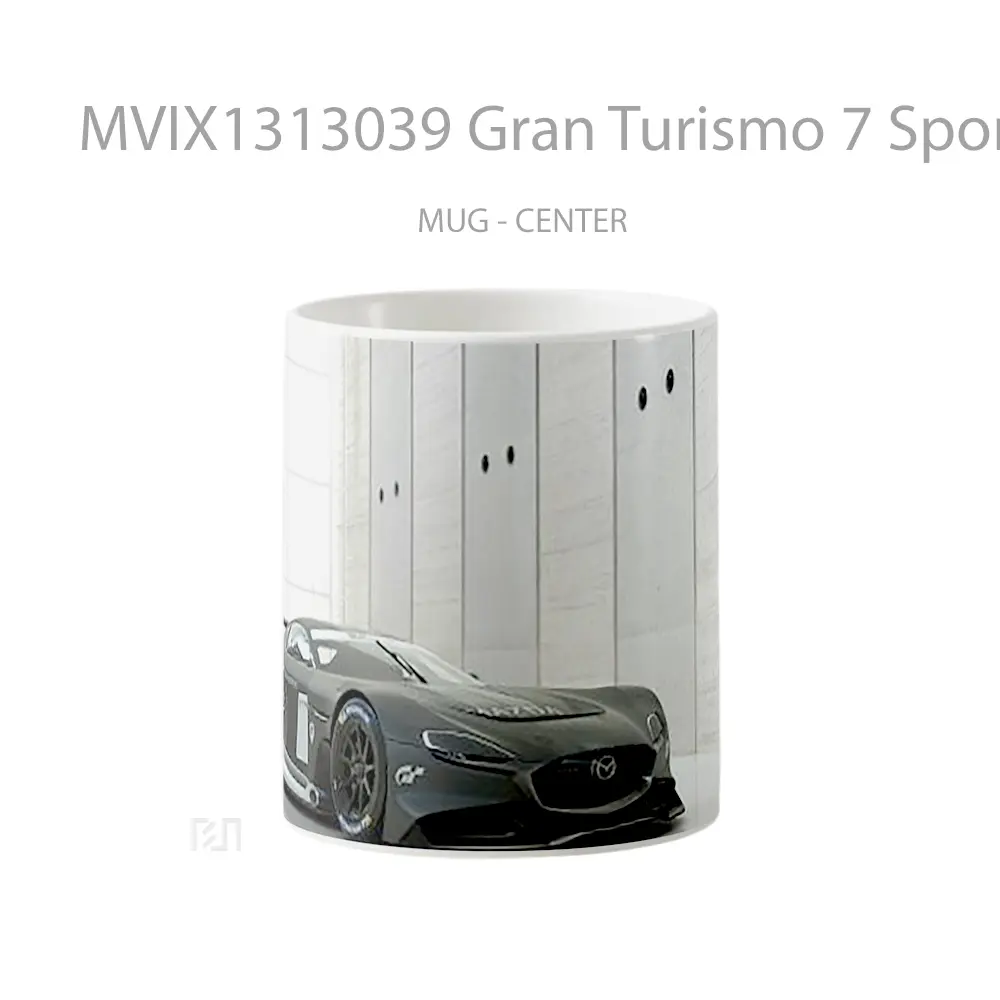 Mug Gran Turismo 7 Sports Car Cangkir Mobil