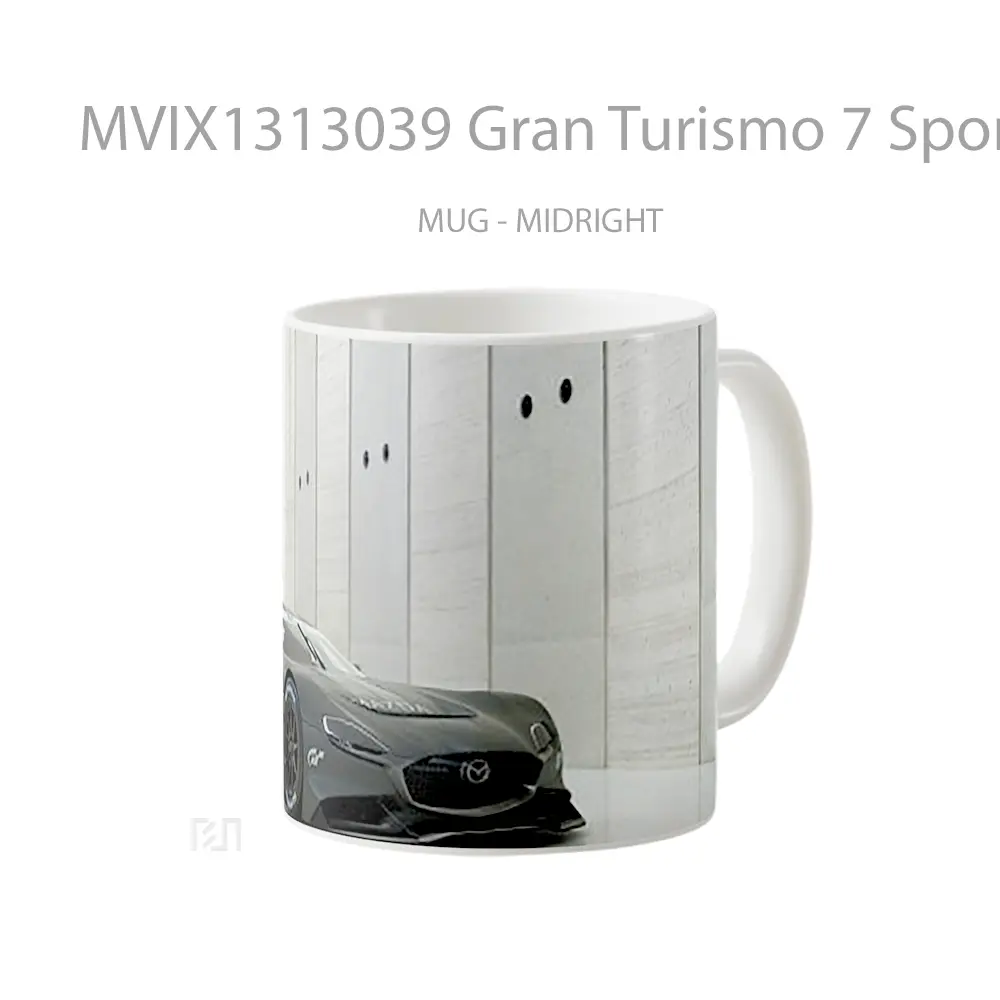 Mug Gran Turismo 7 Sports Car Cangkir Mobil - All-side / Desain