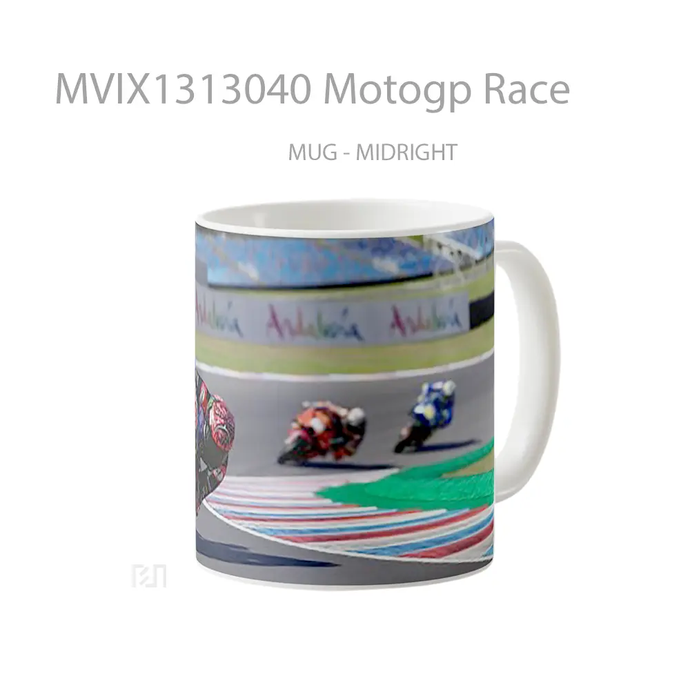 Mug Motogp Race Gelas Keramik Unik - All-side / Desain
