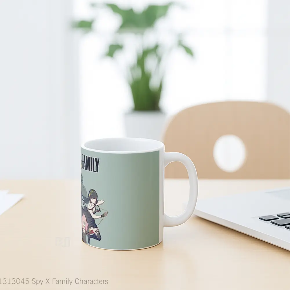 Mug Spy X Family Characters Gelas Keramik Unik - All-side / Desain