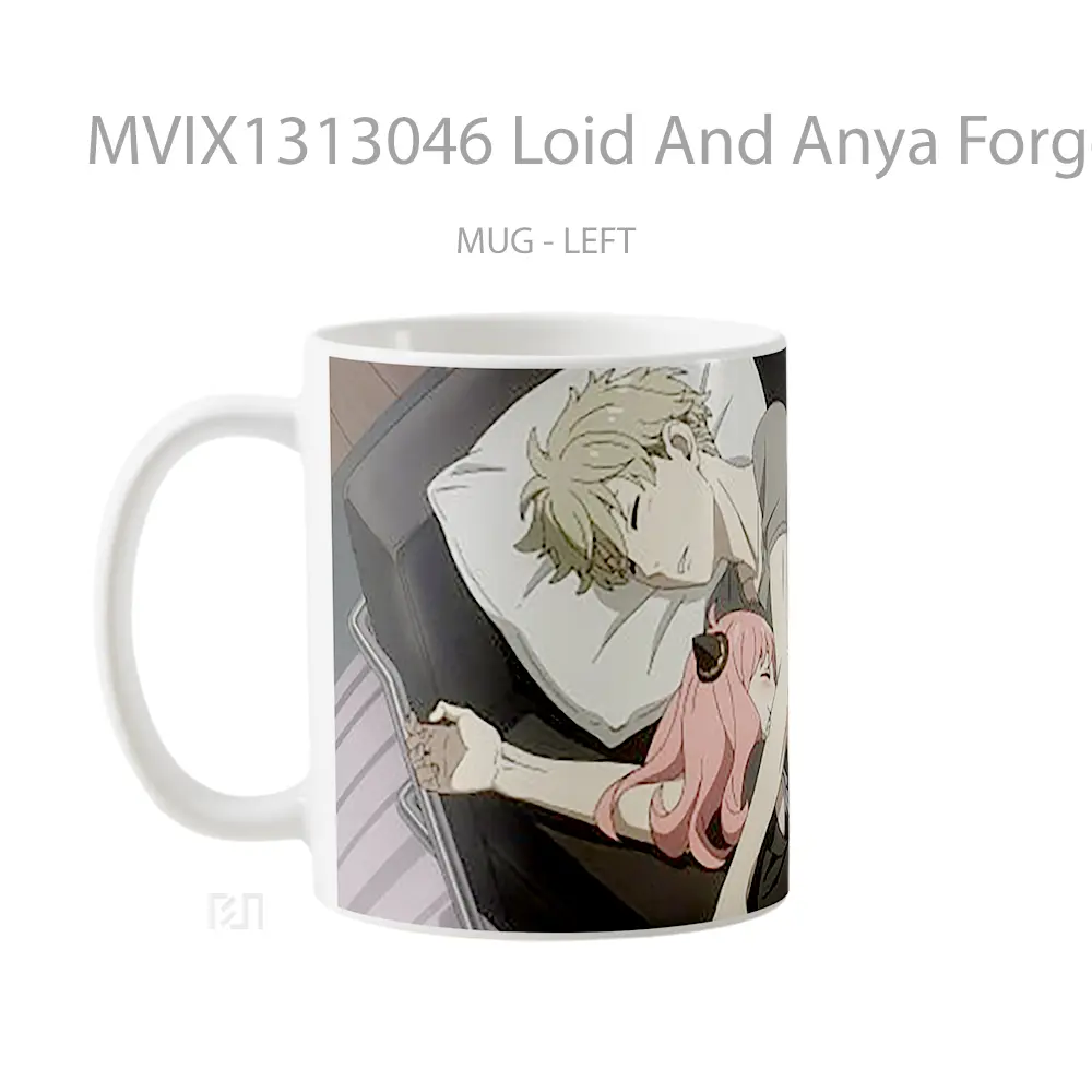 Mug Loid And Anya Forger Spy X Family Gelas Keramik Unik - All-side / Desain