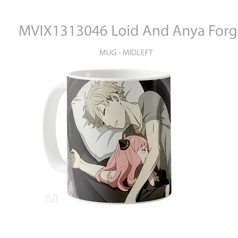 Mug Loid And Anya Forger Spy X Family Gelas Keramik Unik - All-side / Desain