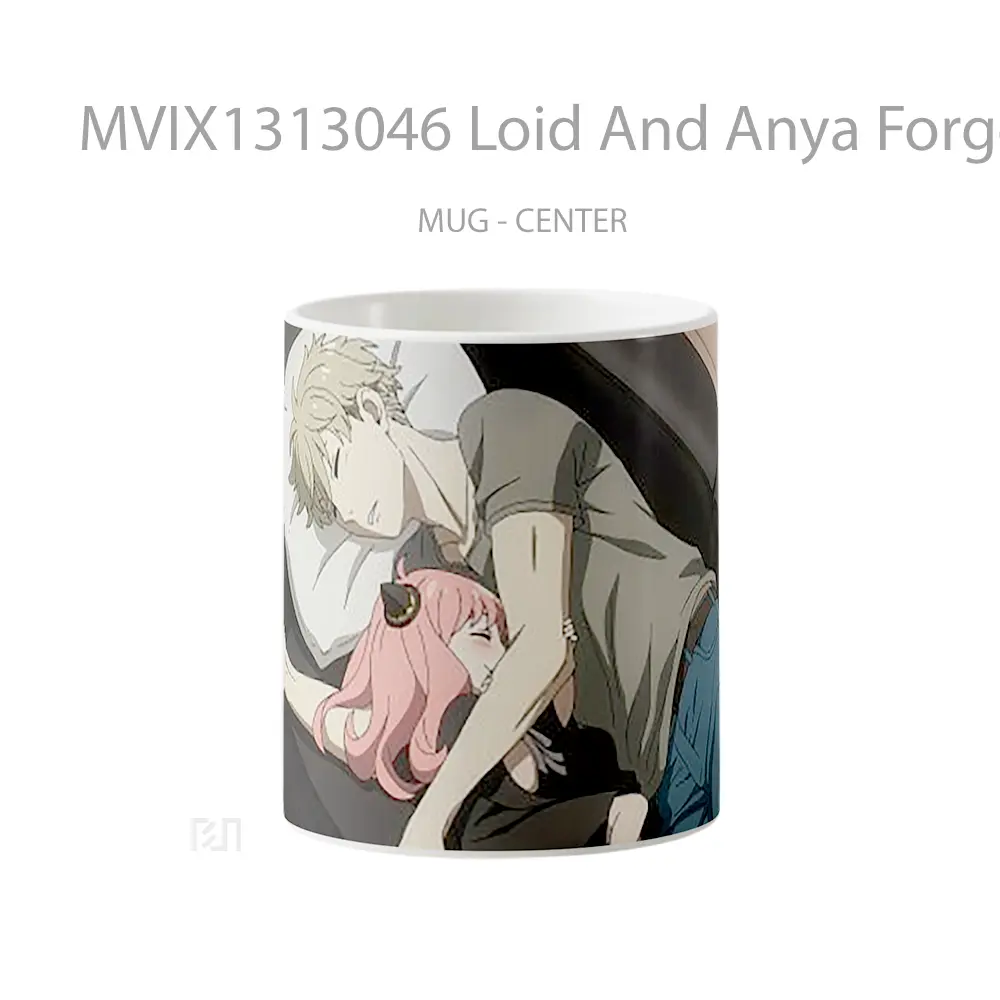 Mug Loid And Anya Forger Spy X Family Gelas Keramik Unik