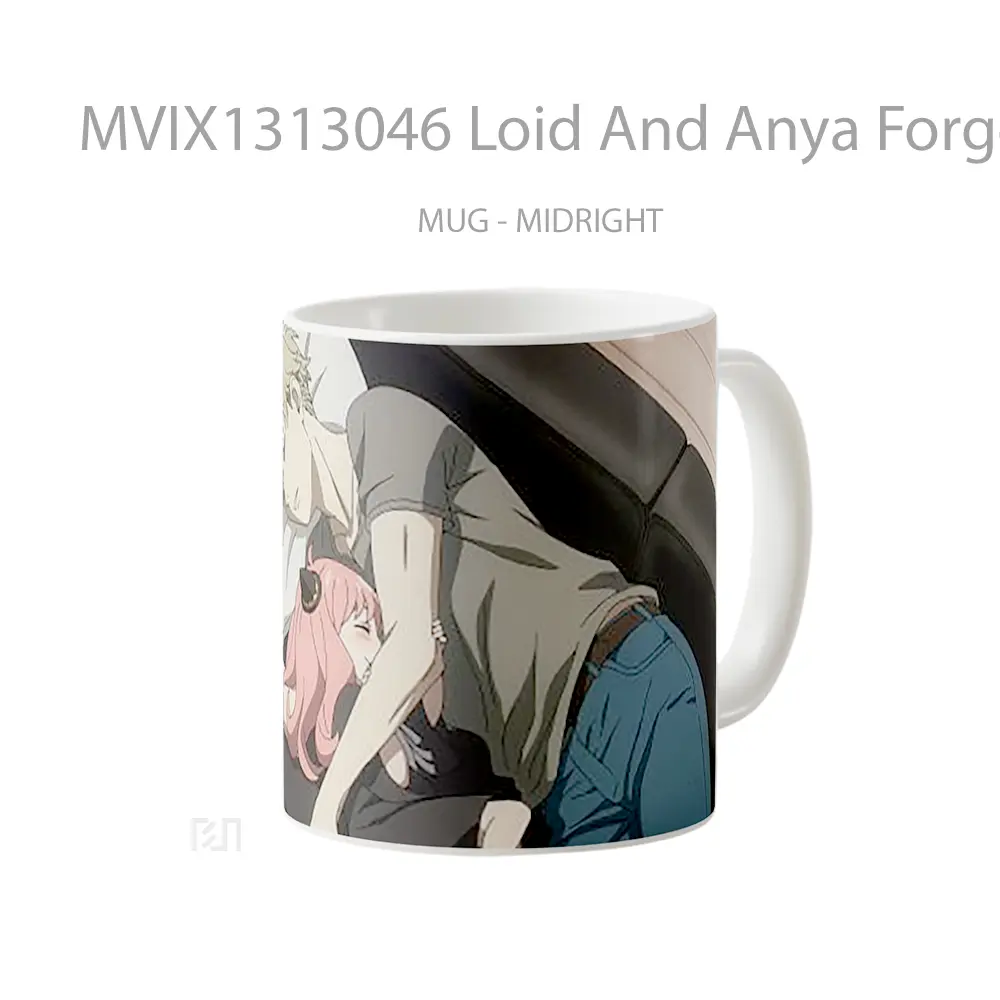 Mug Loid And Anya Forger Spy X Family Gelas Keramik Unik - All-side / Desain