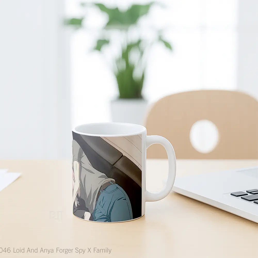 Mug Loid And Anya Forger Spy X Family Gelas Keramik Unik - All-side / Desain