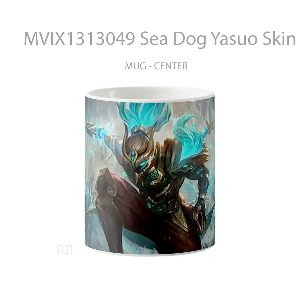 Mug Sea Dog Yasuo Skin League Of Legends Cangkir Gamer