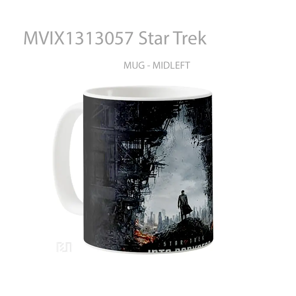 Mug Star Trek Gelas Astronomi - All-side / Desain