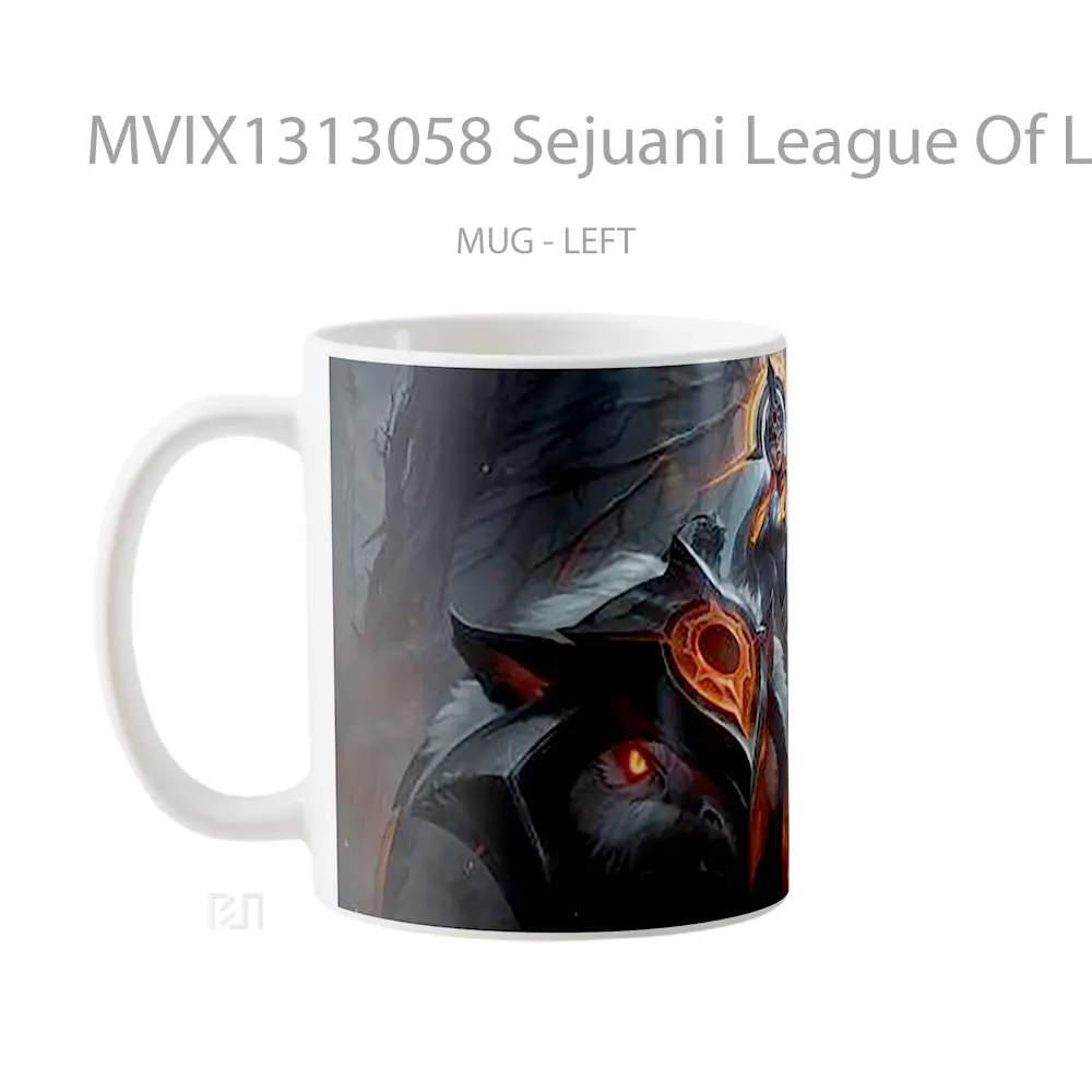 Mug Sejuani League Of Legends Cangkir Gamer - All-side / Desain
