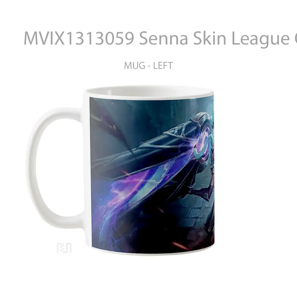 Mug Senna Skin League Of Legends Cangkir Gamer - All-side / Desain