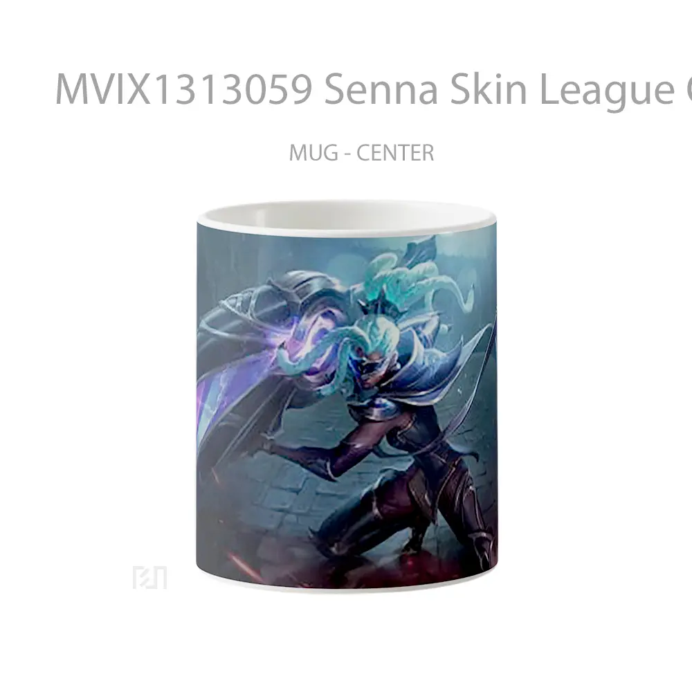 Mug Senna Skin League Of Legends Cangkir Gamer