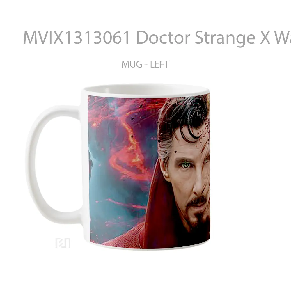 Mug Doctor Strange X Wanda Gelas Superhero - All-side / Desain