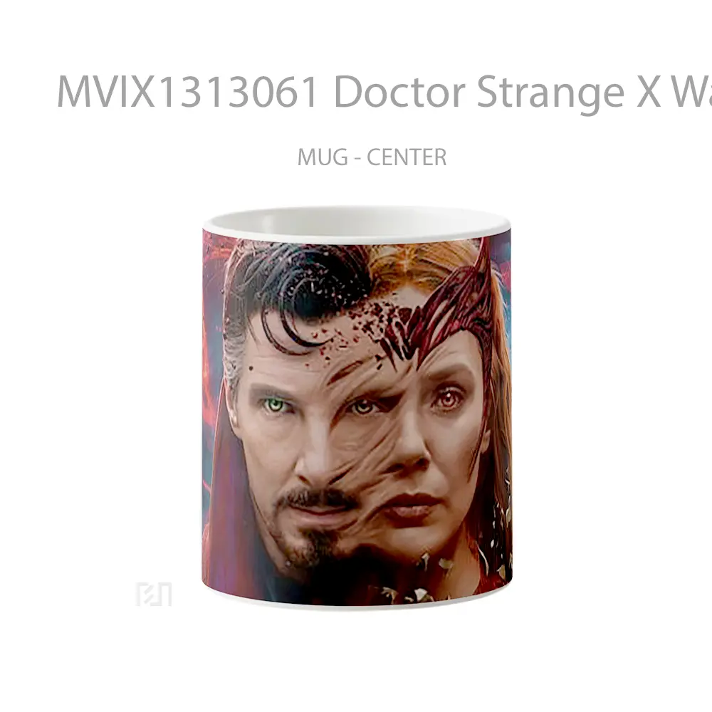 Mug Doctor Strange X Wanda Gelas Superhero
