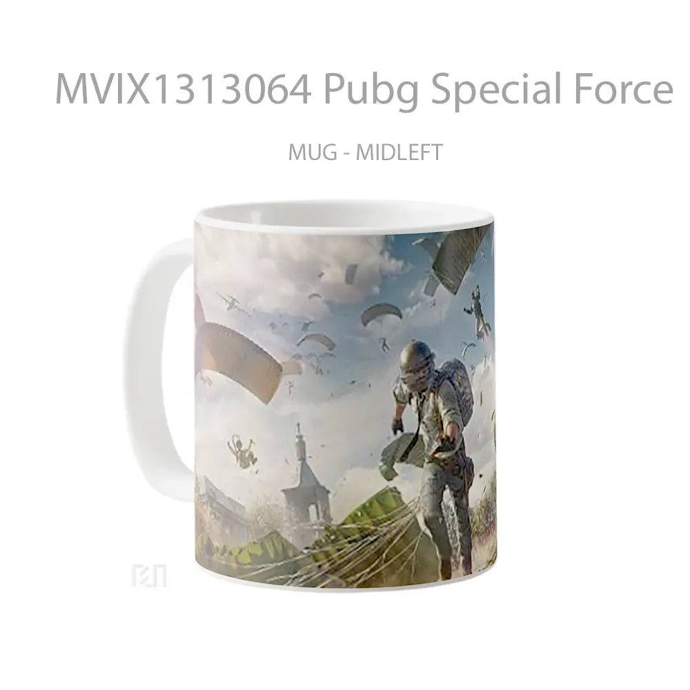 Mug Pubg Special Force Cangkir Gamer - All-side / Desain