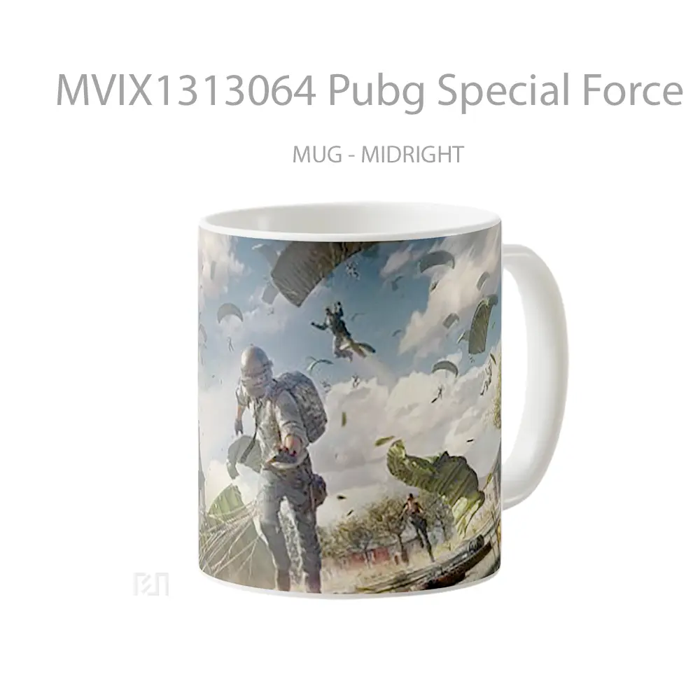 Mug Pubg Special Force Cangkir Gamer - All-side / Desain