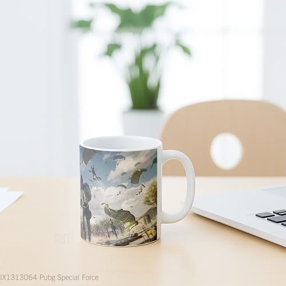 Mug Pubg Special Force Cangkir Gamer - All-side / Desain