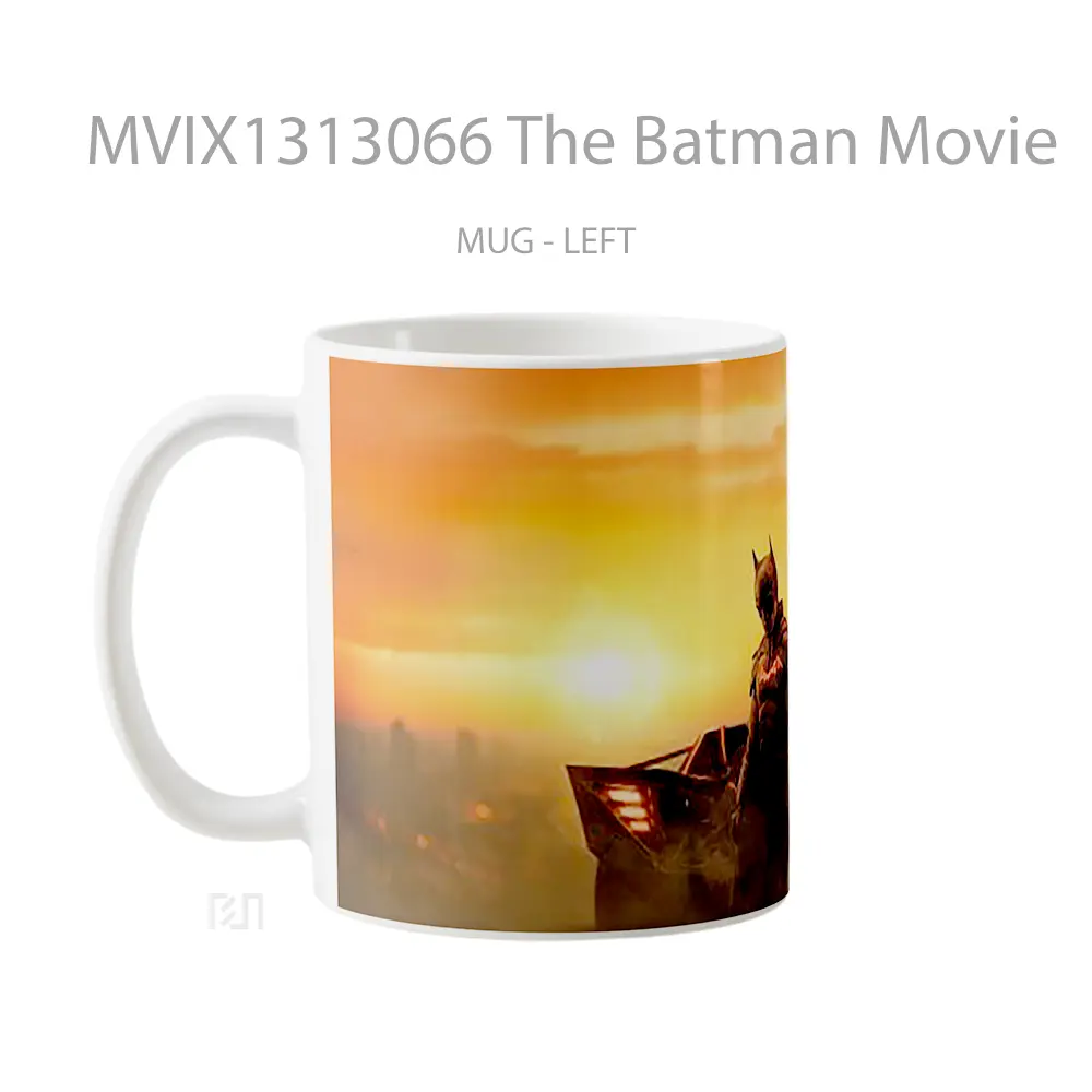 Mug The Batman Movie Gelas Superhero - All-side / Desain