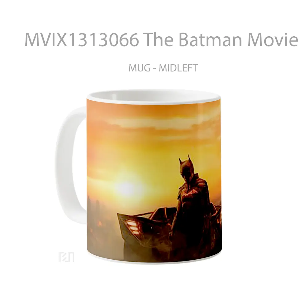 Mug The Batman Movie Gelas Superhero - All-side / Desain