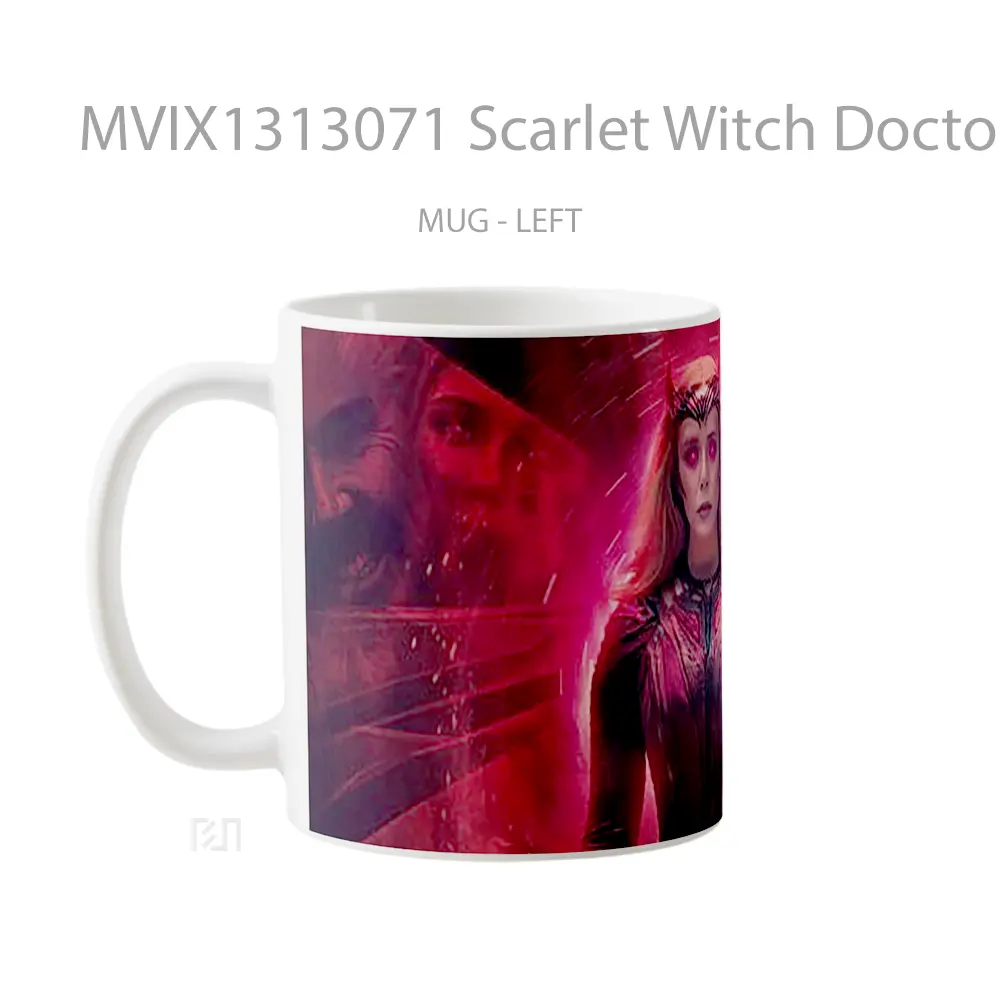 Mug Scarlet Witch Doctor Strange Multiverse Of Madness Gelas Superhero - All-side / Desain