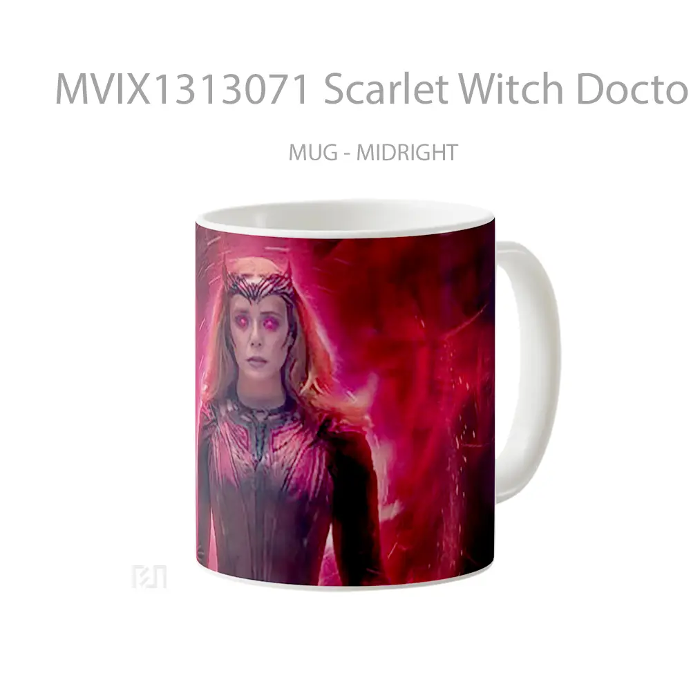 Mug Scarlet Witch Doctor Strange Multiverse Of Madness Gelas Superhero - All-side / Desain
