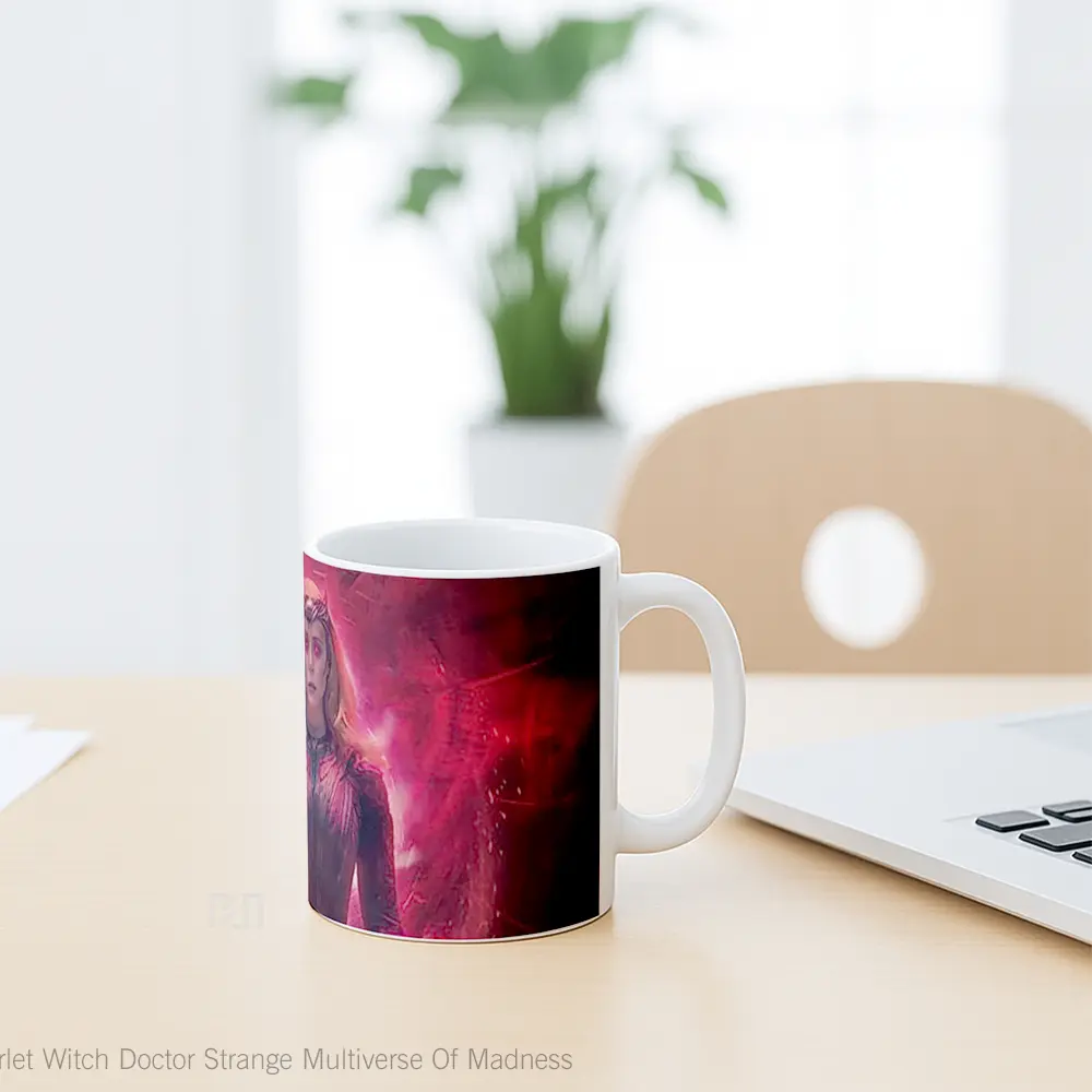 Mug Scarlet Witch Doctor Strange Multiverse Of Madness Gelas Superhero - All-side / Desain