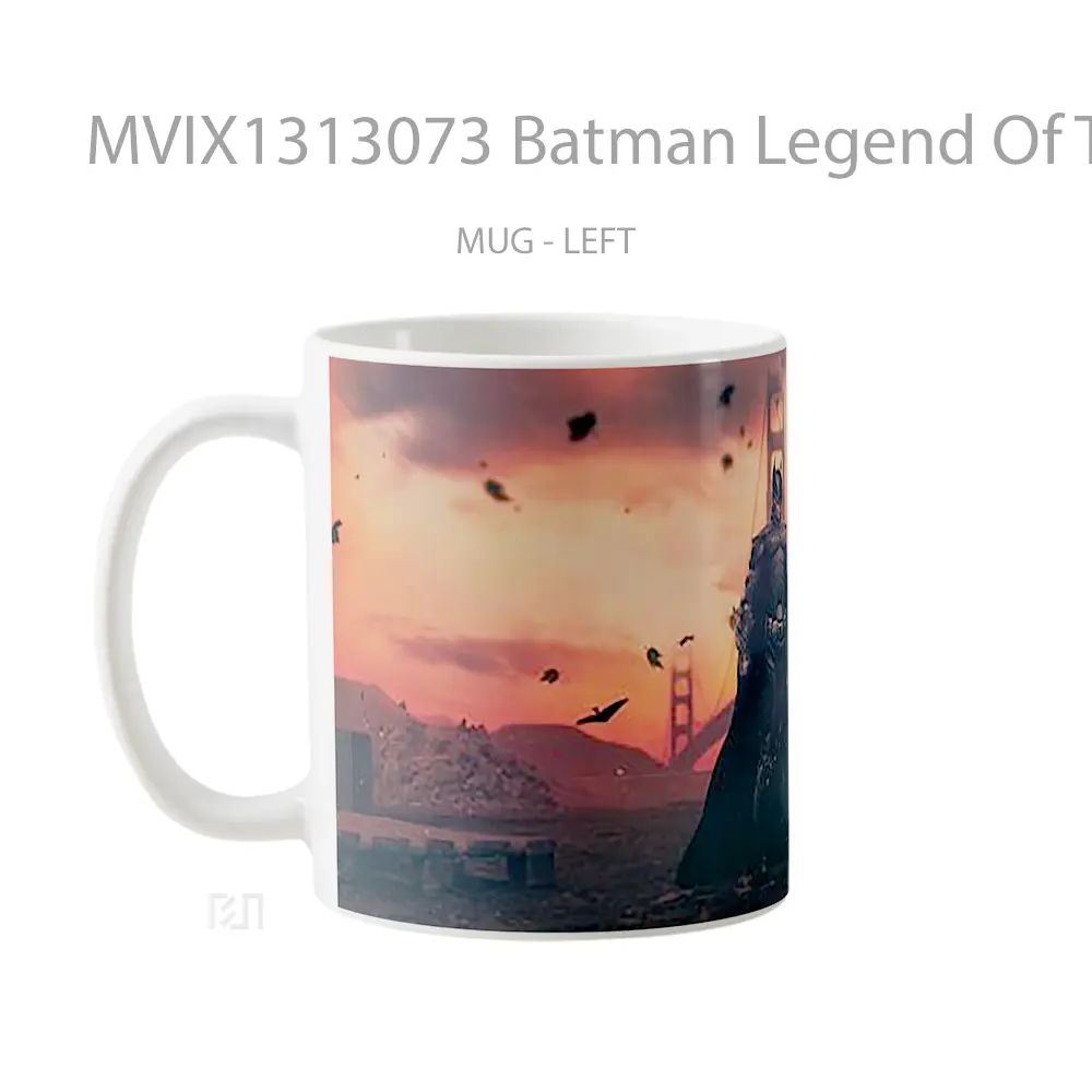 Mug Batman Legend Of The Dark Knight Gelas Superhero - All-side / Desain