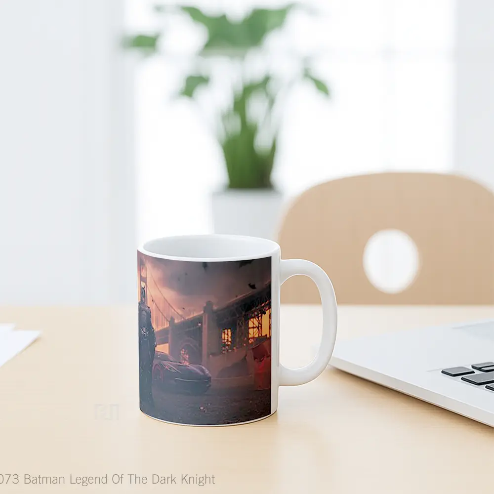 Mug Batman Legend Of The Dark Knight Gelas Superhero - All-side / Desain