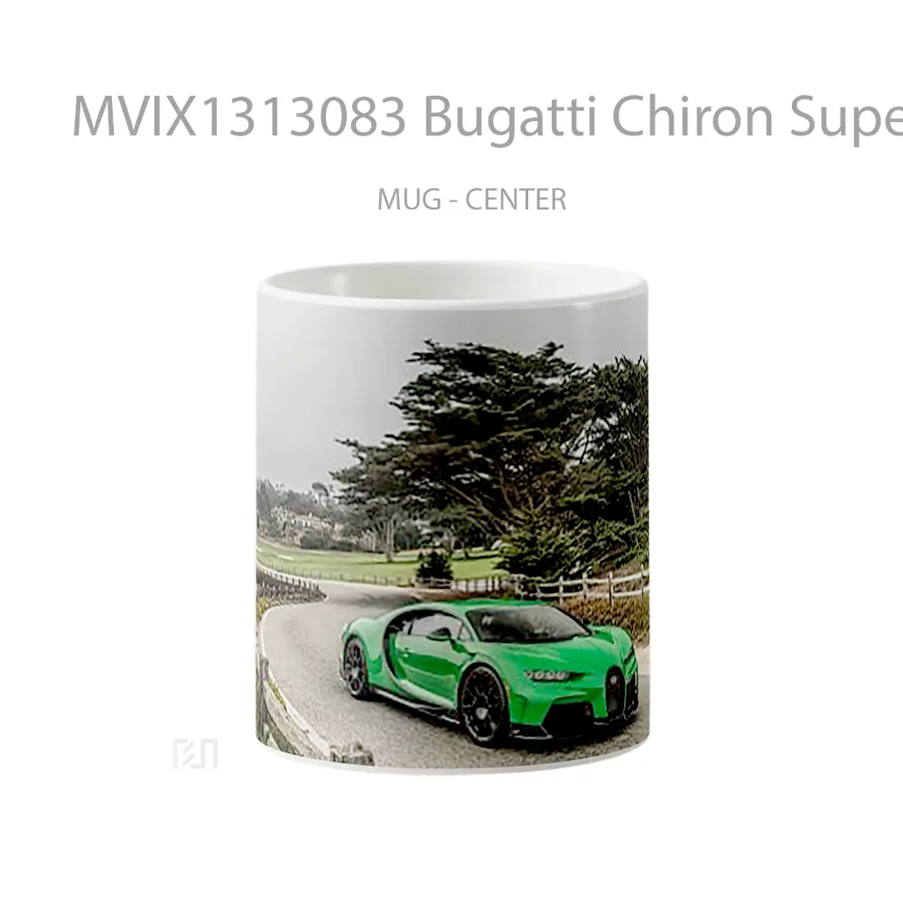 Mug Bugatti Chiron Super Sport L7 Cangkir Mobil