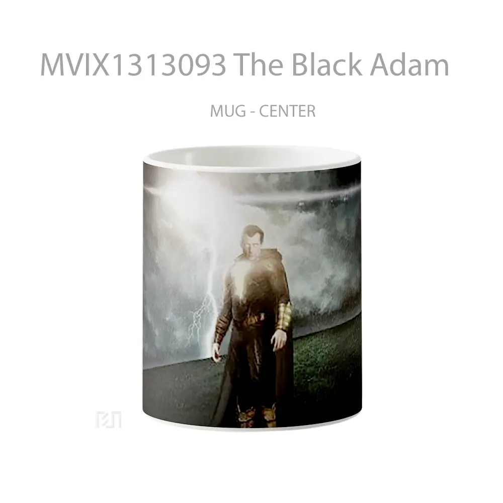 Mug The Black Adam Gelas Keramik Unik