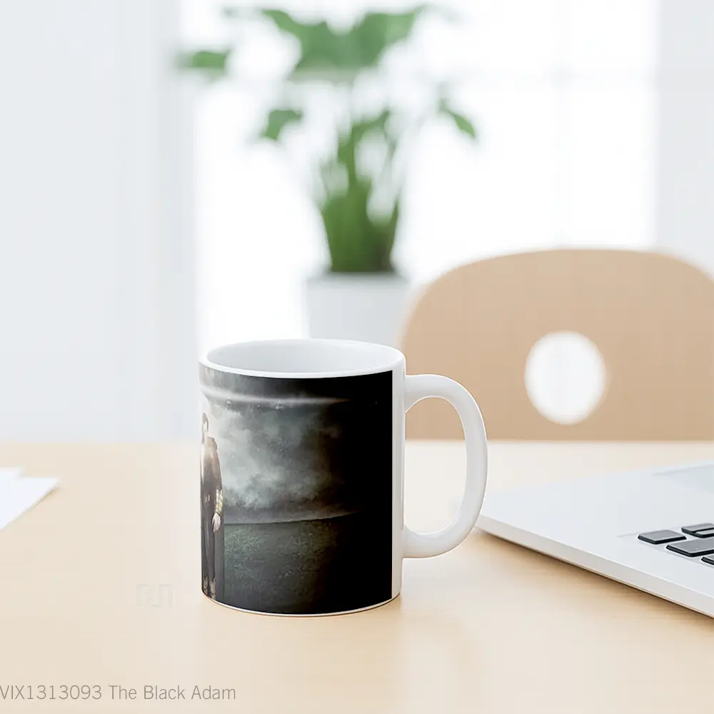 Mug The Black Adam Gelas Keramik Unik - All-side / Desain