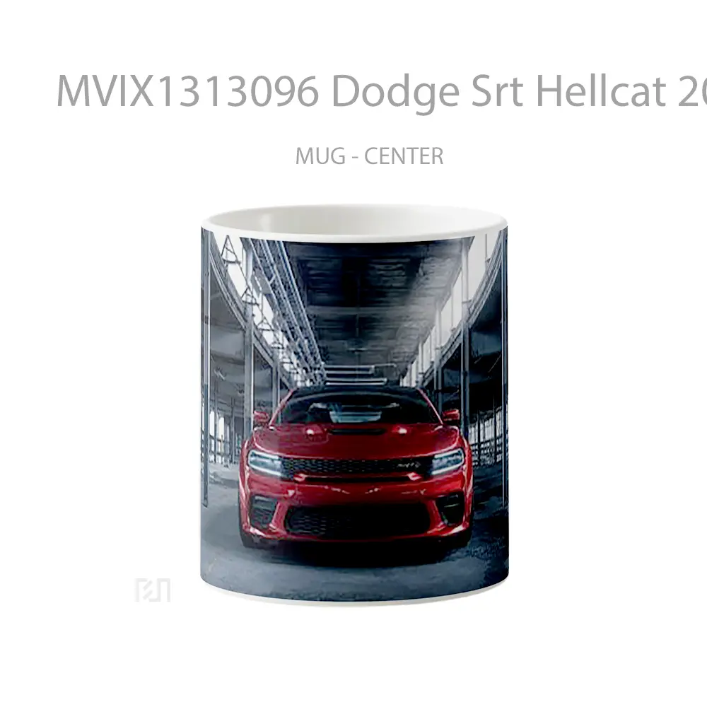 Mug Dodge Srt Hellcat 2022 Gelas Keramik Unik