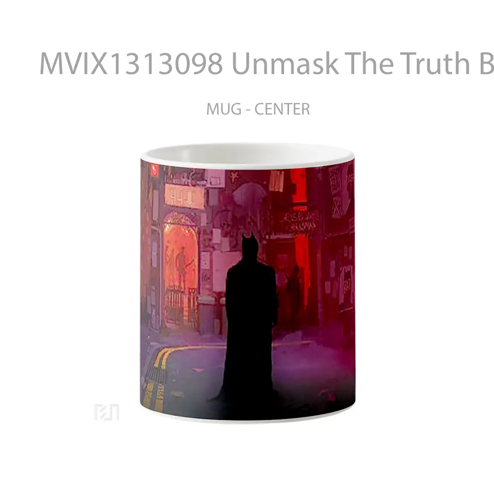 Mug Unmask The Truth Batman Gelas Superhero
