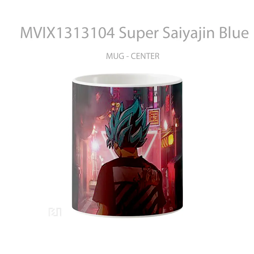 Mug Super Saiyajin Blue Gelas Keramik Unik