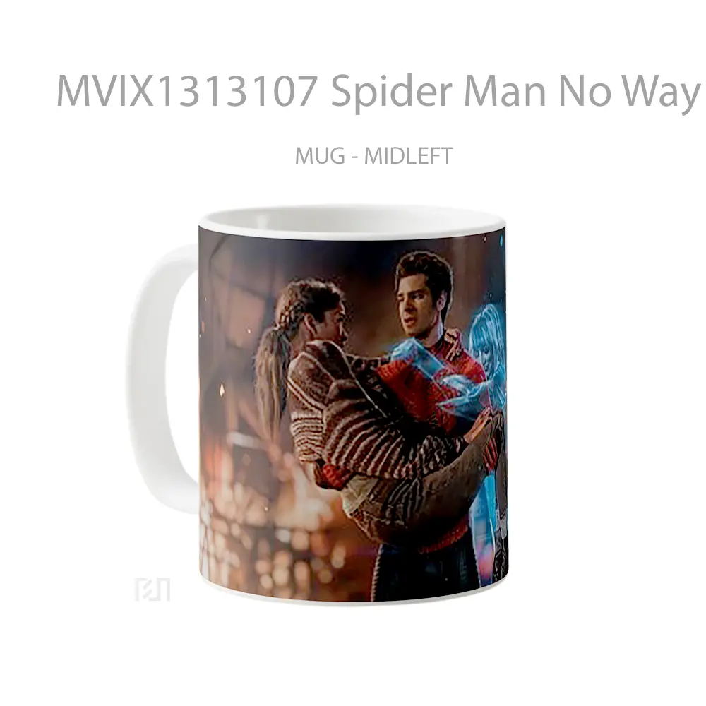 Mug Spider Man No Way Home Mj And Gwen Gelas Superhero - All-side / Desain