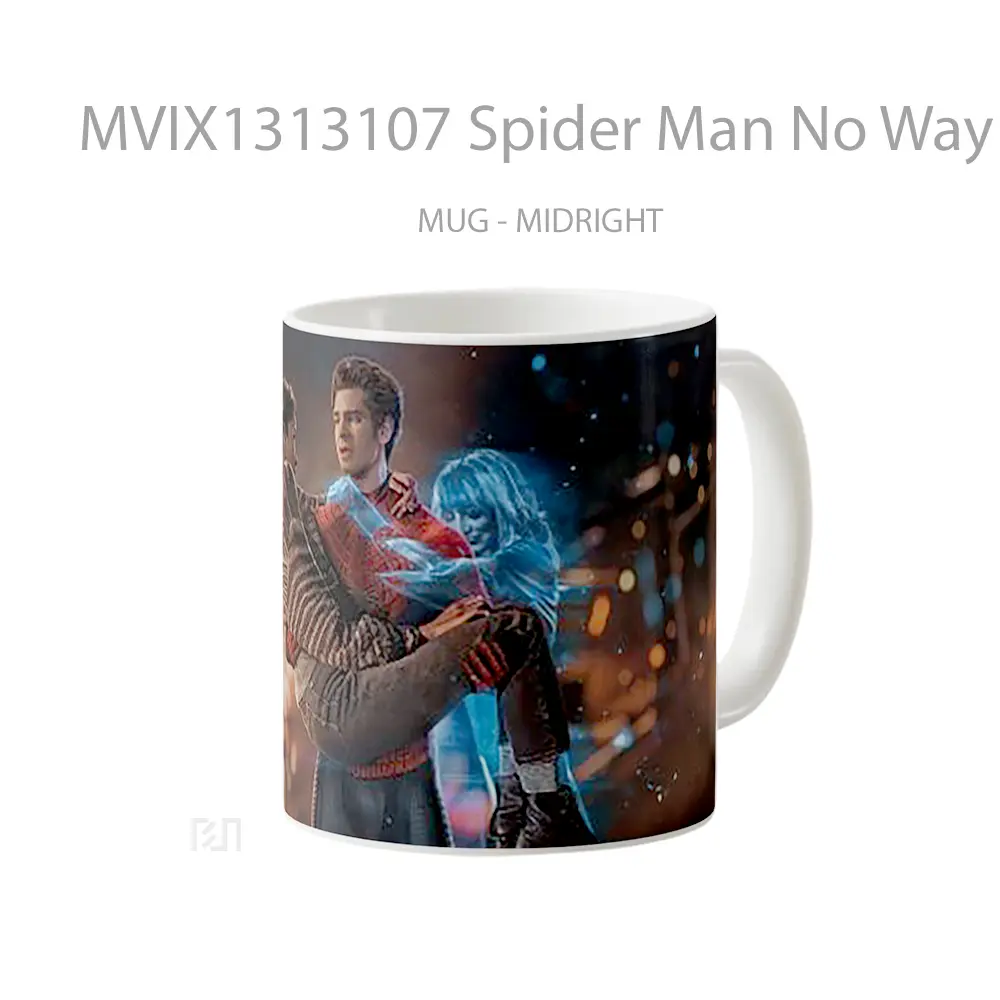 Mug Spider Man No Way Home Mj And Gwen Gelas Superhero - All-side / Desain