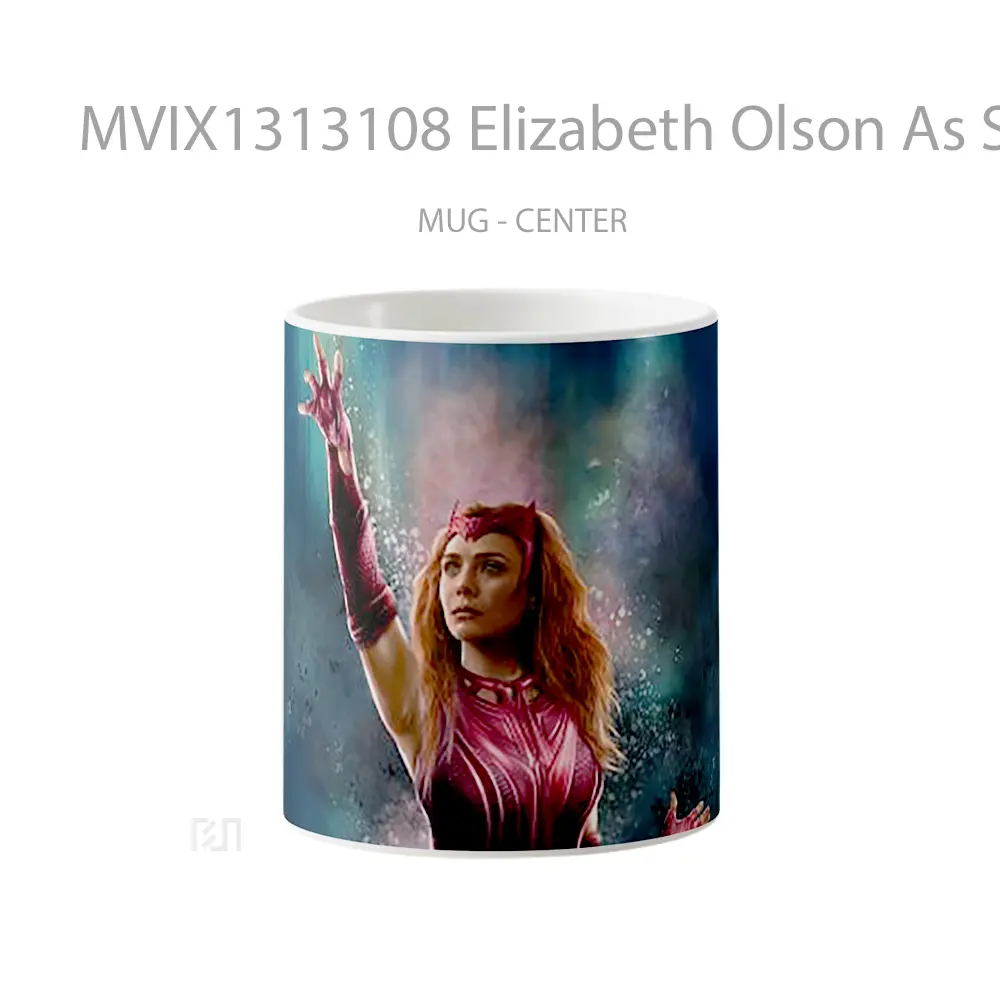 Mug Elizabeth Olson As Scarlet Witch Gelas Superhero