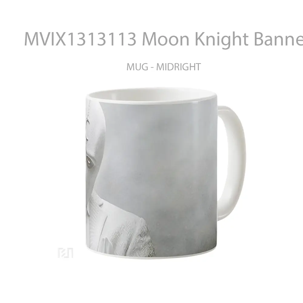 Mug Moon Knight Banner Gelas Fantasi - All-side / Desain