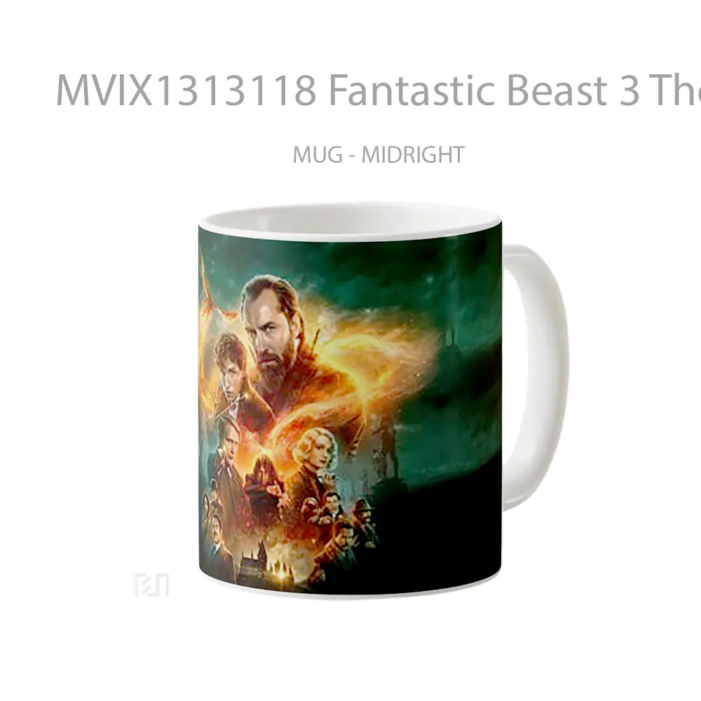 Mug Fantastic Beast 3 The Secrets Of Dumbledore Gelas Keramik Unik - All-side / Desain