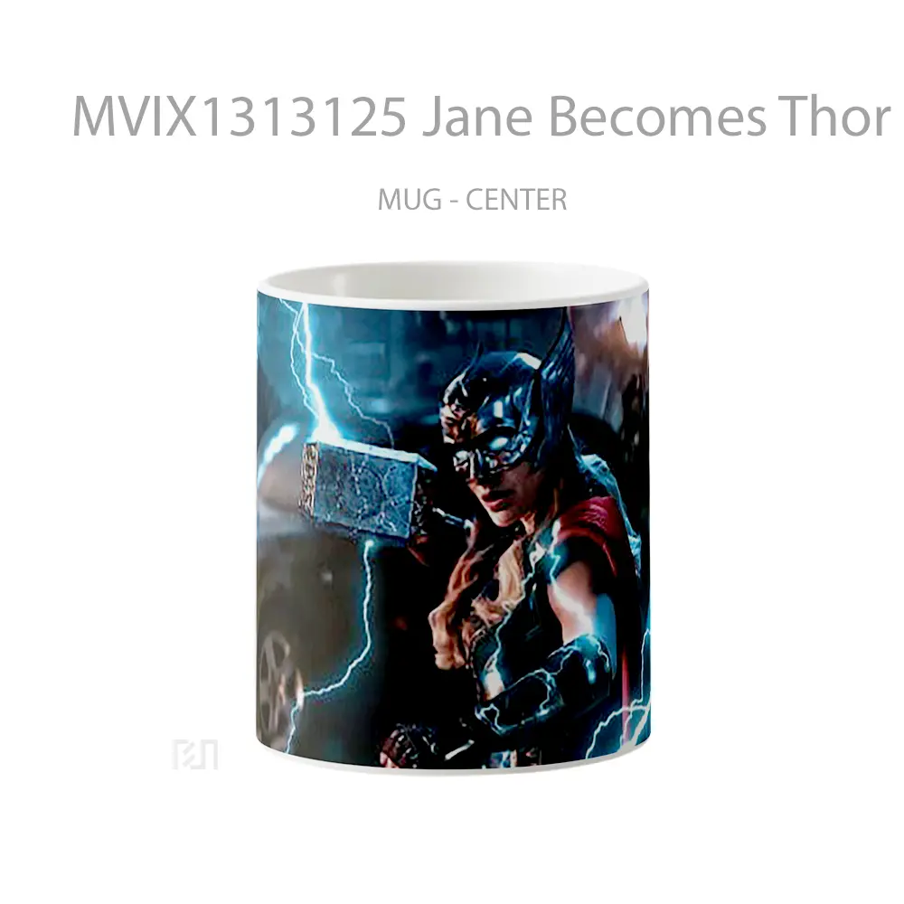 Mug Jane Becomes Thor Gelas Superhero