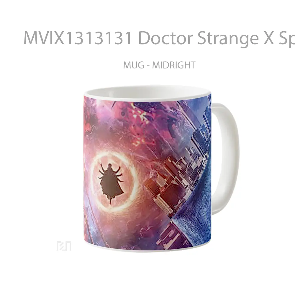 Mug Doctor Strange X Spider Man No Way Home Gelas Superhero - All-side / Desain